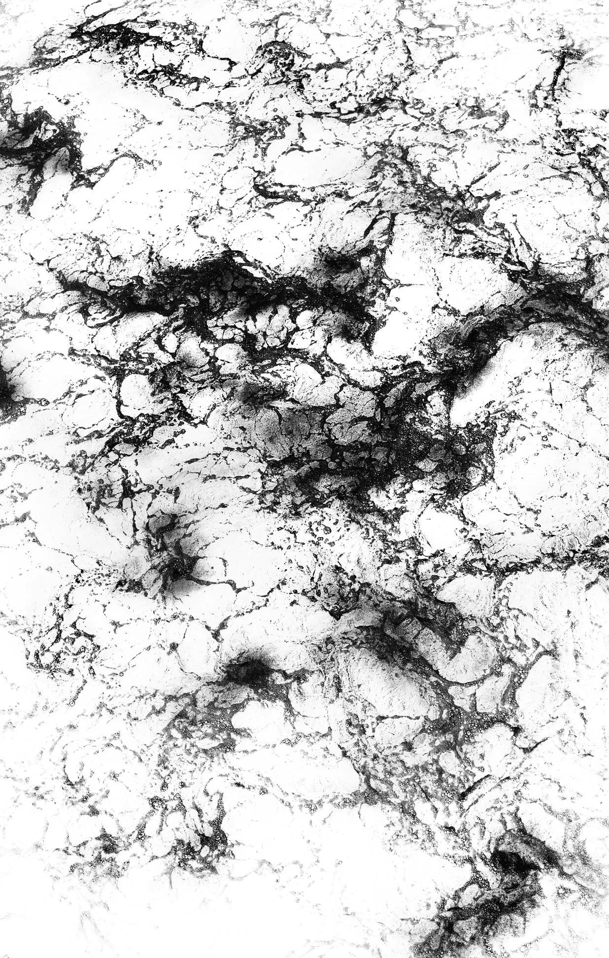 Abstract black ink swirl texture